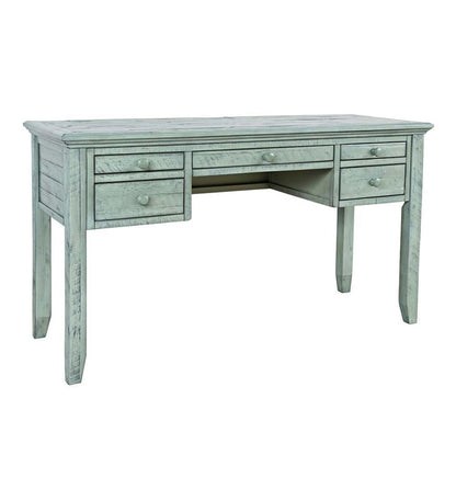 Plow & Hearth Home Office Indoor Living Chelsea Power Station Desk And Slat Back Chair