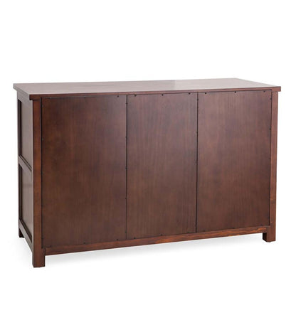 Plow & Hearth Home Office Indoor Living Portland Ice Box Buffet Cabinet Sideboard