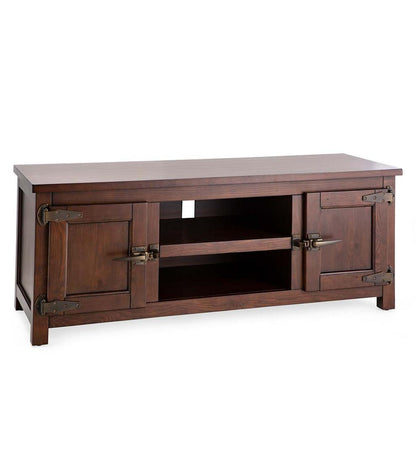 Plow & Hearth Home Office Indoor Living Portland Ice Box Tv Cabinet With Replica Hardware