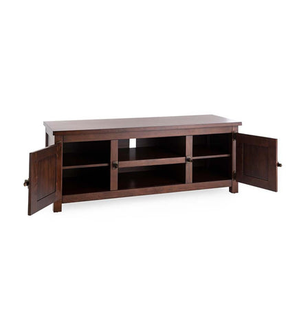 Plow & Hearth Home Office Indoor Living Portland Ice Box Tv Cabinet With Replica Hardware