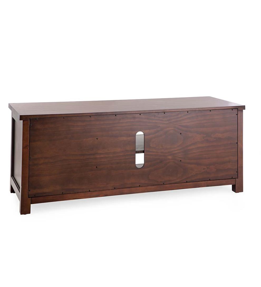 Plow & Hearth Home Office Indoor Living Portland Ice Box Tv Cabinet With Replica Hardware
