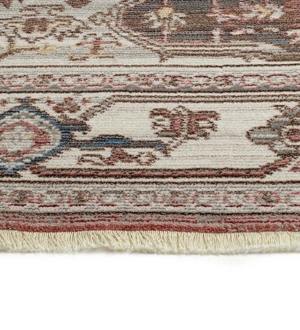 Plow & Hearth Home Office Indoor Living Strassburg Harlequin Easy Care Polyester Rug