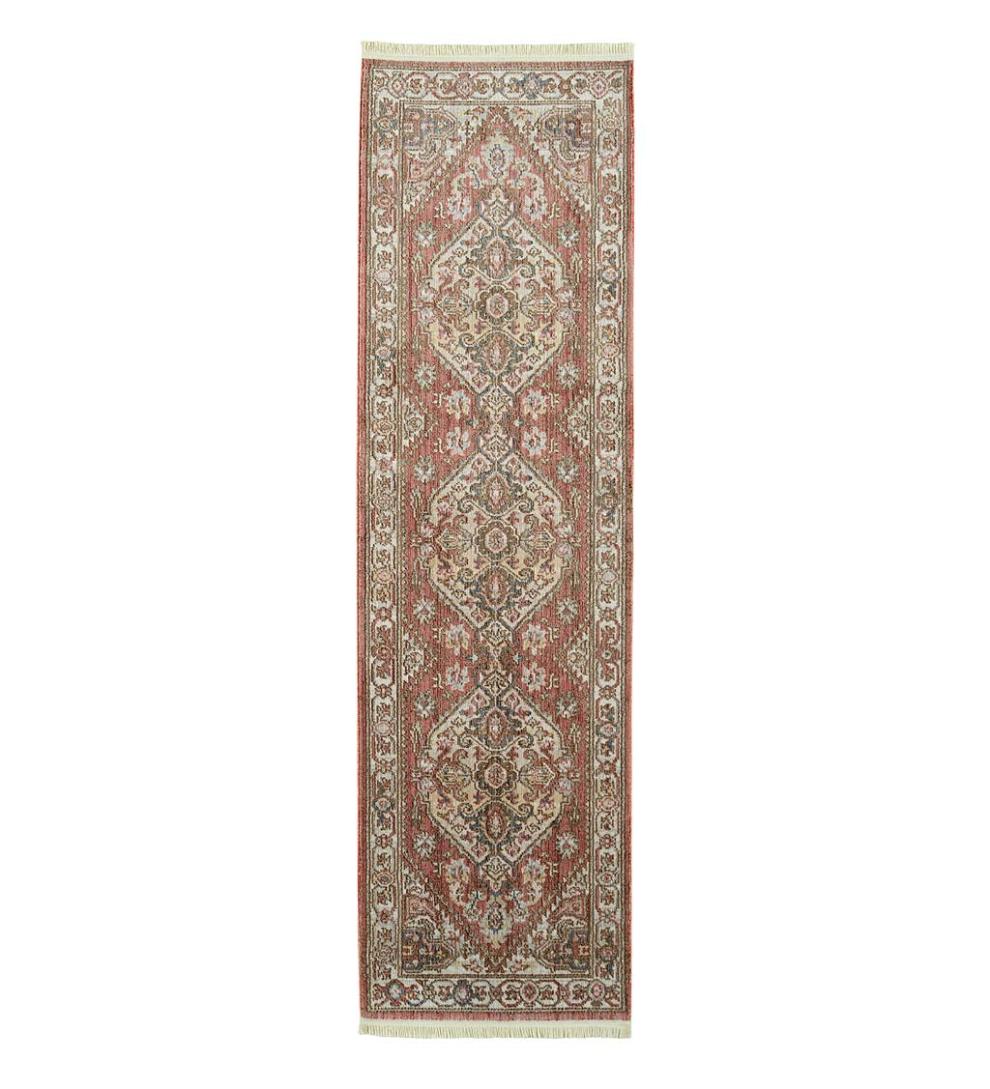 Plow & Hearth Home Office Indoor Living Strassburg Harlequin Easy Care Polyester Rug