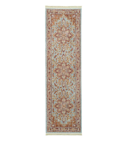 Plow & Hearth Home Office Indoor Living Strassburg Star Easy Care Polyester Rug