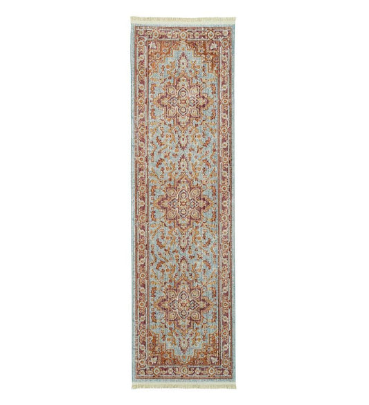 Plow & Hearth Home Office Indoor Living Strassburg Star Easy Care Polyester Rug