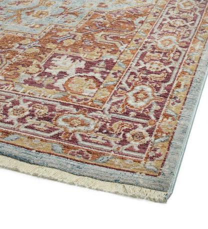 Plow & Hearth Home Office Indoor Living Strassburg Star Easy Care Polyester Rug