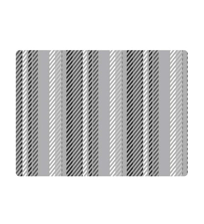 Plow & Hearth Home Office Indoor Living Striped Chair Mat - Blue