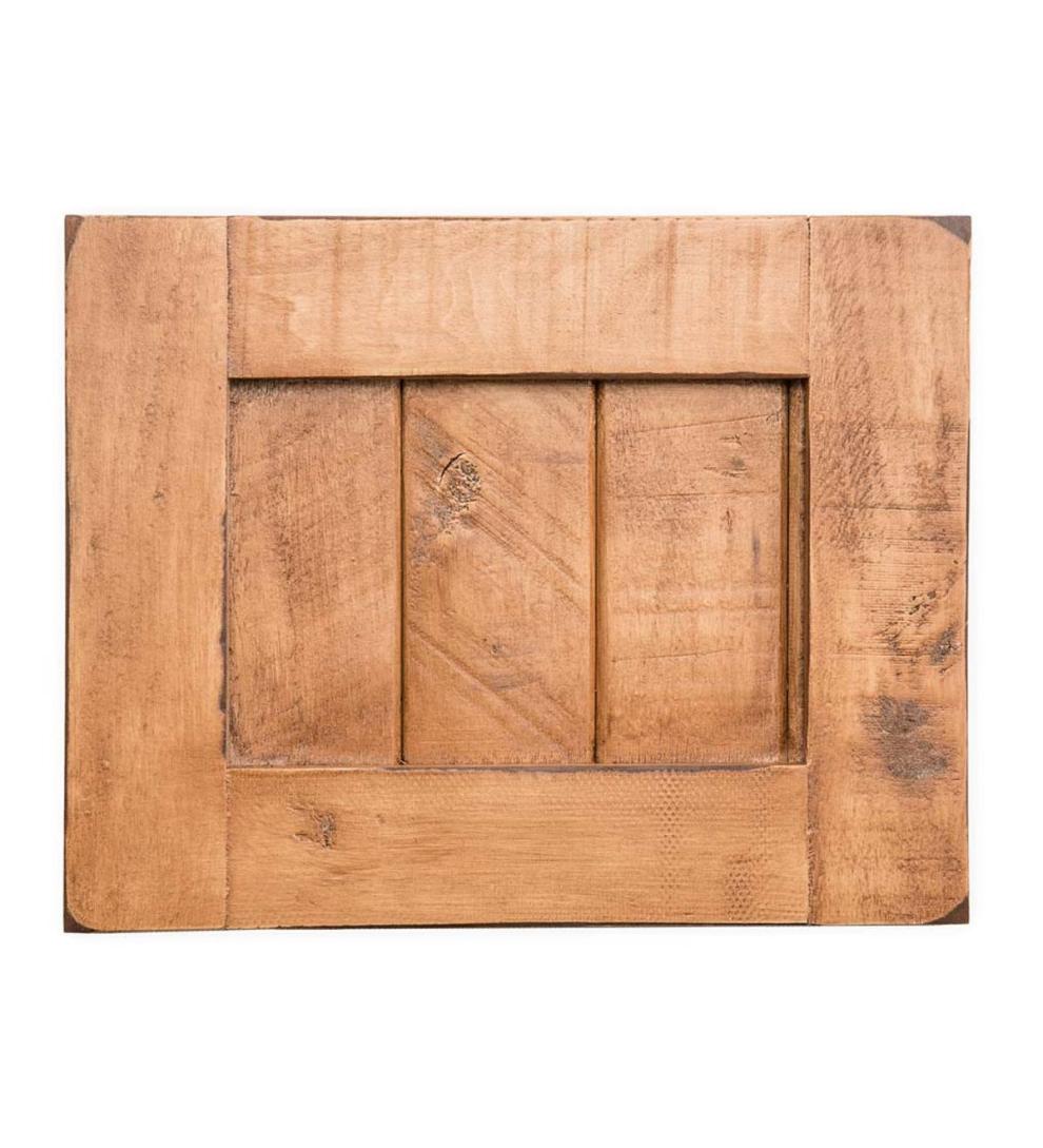 Plow & Hearth Hutches & Cupboards Indoor Living Bowling Green Hall Tree With Storage Bench - Rustic Black