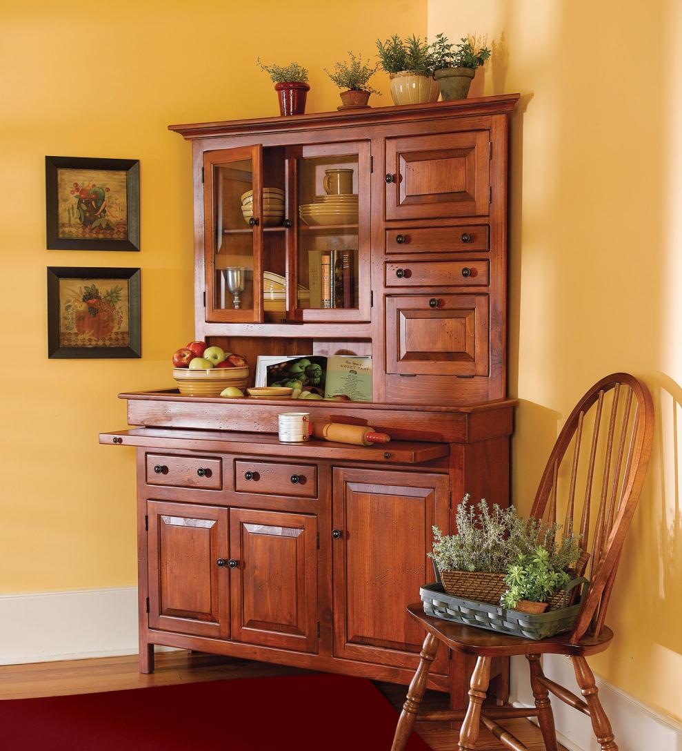 Plow & Hearth Hutches & Cupboards Indoor Living Conestoga Corner Cabinets