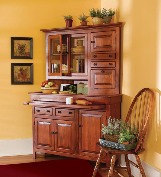 Plow & Hearth Hutches & Cupboards Indoor Living Conestoga Corner Cabinets