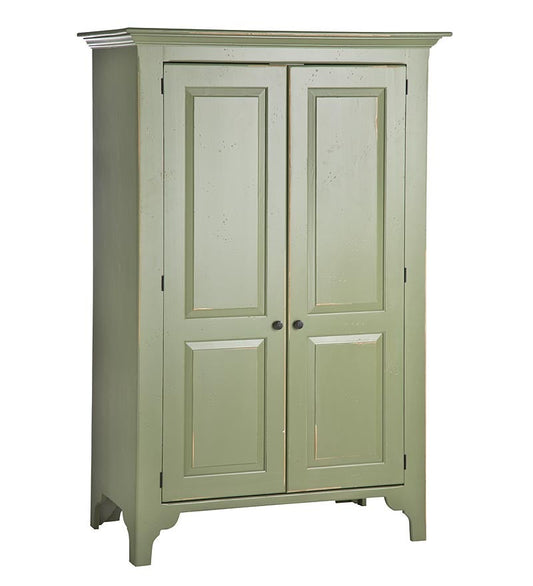 Plow & Hearth Hutches & Cupboards Indoor Living Green River Cabinet, Made In Usa - Avocado