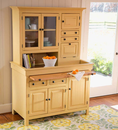 Plow & Hearth Hutches & Cupboards Indoor Living Large Conestoga Cupboard