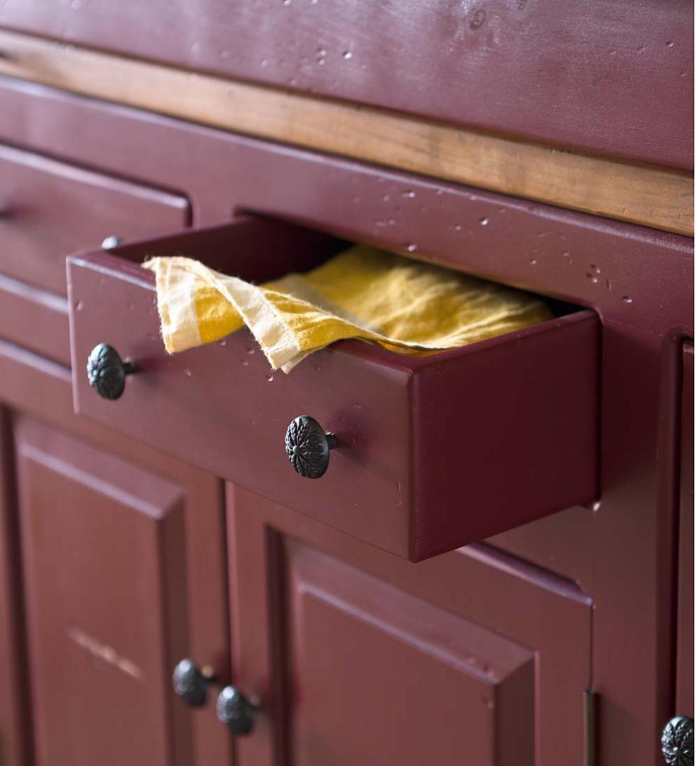 Plow & Hearth Hutches & Cupboards Indoor Living Large Conestoga Cupboard