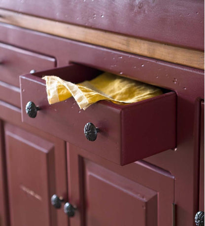 Plow & Hearth Hutches & Cupboards Indoor Living Large Conestoga Cupboard