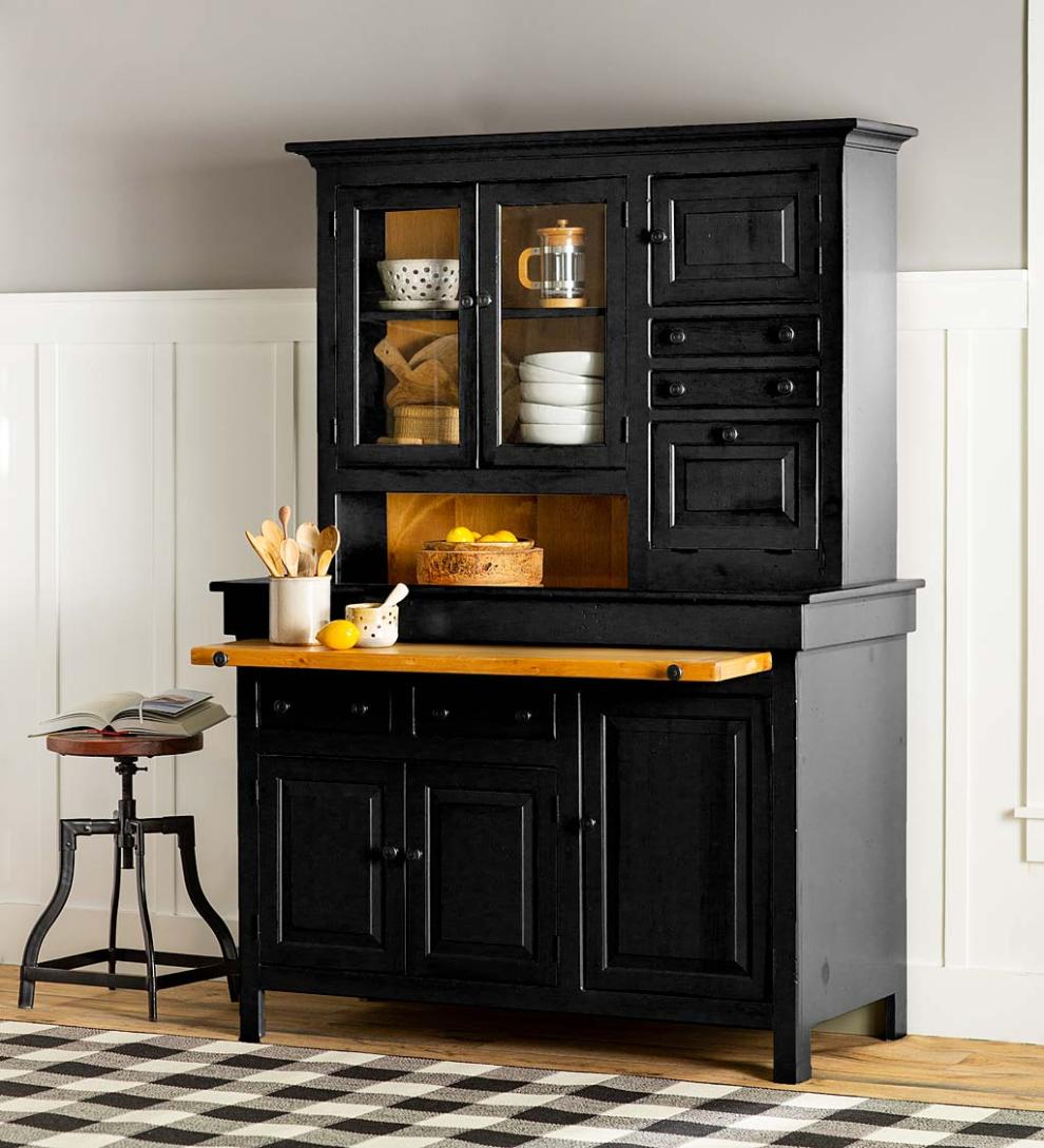 Plow & Hearth Hutches & Cupboards Indoor Living Large Conestoga Cupboard