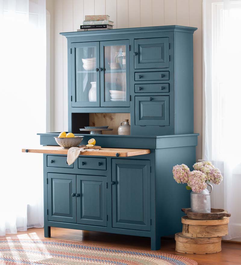 Plow & Hearth Hutches & Cupboards Indoor Living Large Conestoga Cupboard