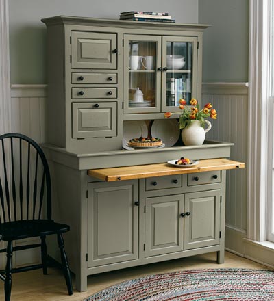Plow & Hearth Hutches & Cupboards Indoor Living Large Conestoga Cupboard