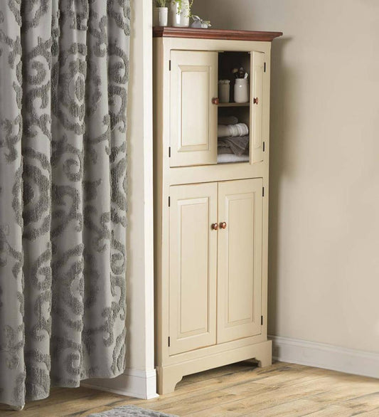 Plow & Hearth Hutches & Cupboards Indoor Living Large Country Wardrobe - Avocado Green
