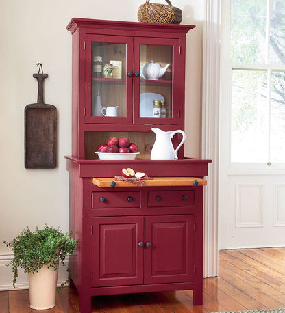 Plow & Hearth Hutches & Cupboards Indoor Living Mini Conestoga Cupboard