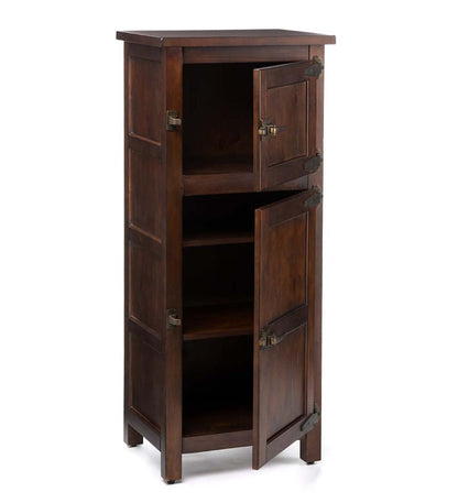 Plow & Hearth Hutches & Cupboards Indoor Living Portland Ice Box Wood Jelly Cabinet With Replica Hardware