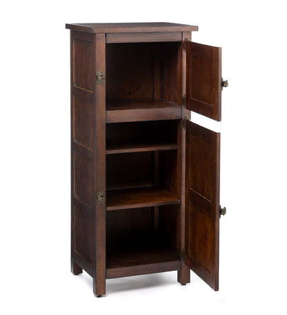 Plow & Hearth Hutches & Cupboards Indoor Living Portland Ice Box Wood Jelly Cabinet With Replica Hardware