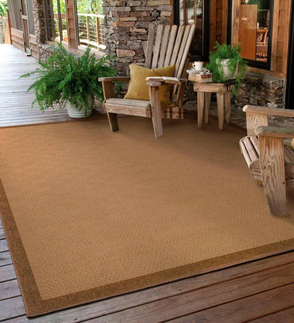 Plow & Hearth Indoor/Outdoor Rugs Indoor Living Indoor/Outdoor Lanai Rug