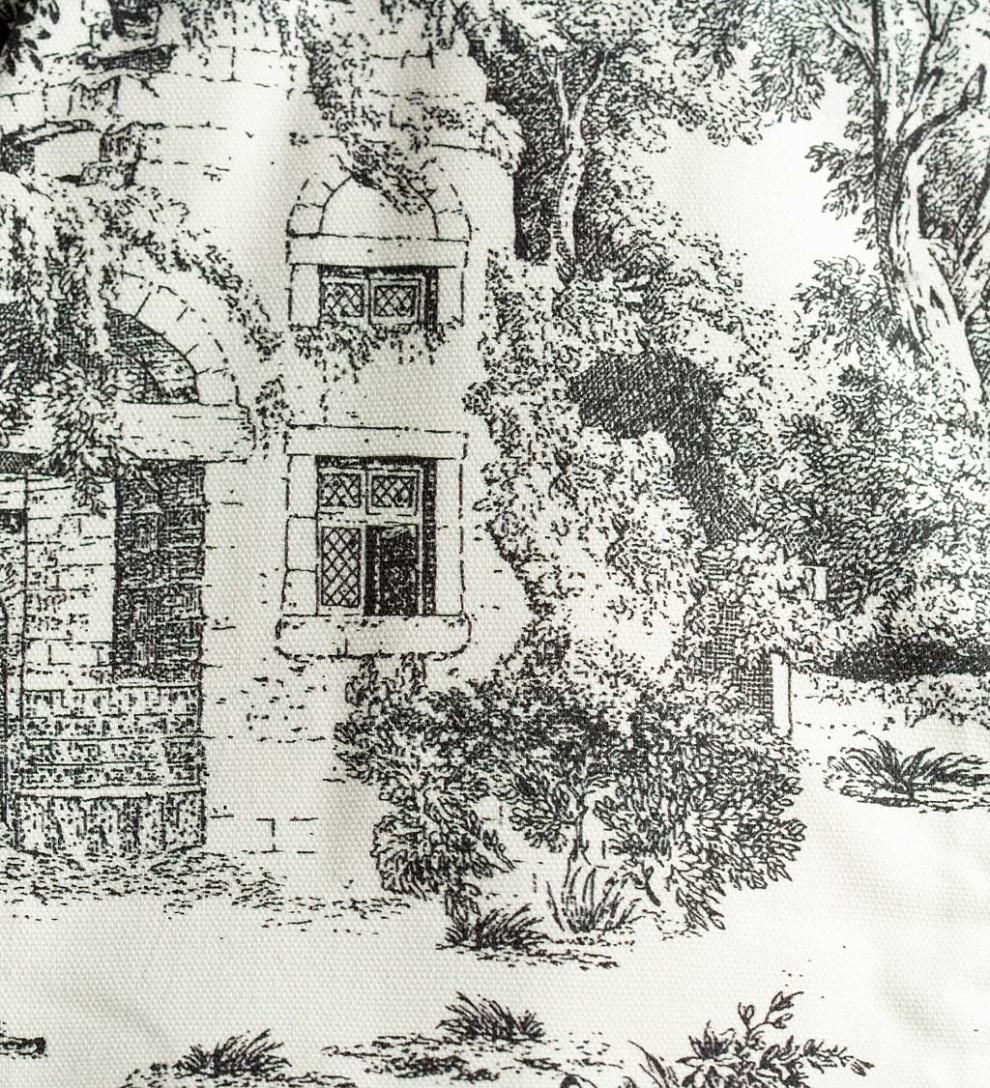 Plow & Hearth Insulated Curtains Indoor Living Insulated Toile Curtain Pairs With Rod Pocket And Back Tabs