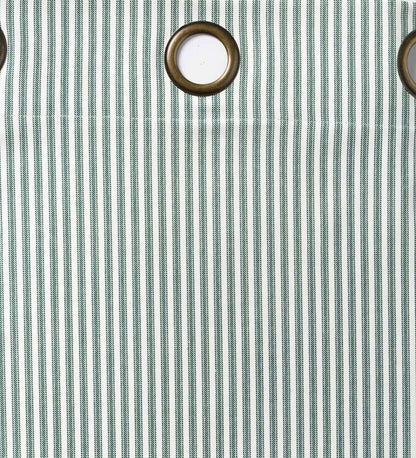 Plow & Hearth Insulated Curtains Indoor Living Thermalogic Insulated Ticking Stripe Grommet Top Curtain Pairs