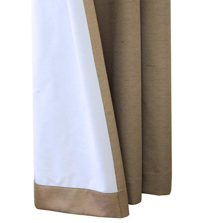 Plow & Hearth Insulated Curtains Indoor Living Thermaplus Slubbed Blackout Curtain Pairs With Grommets