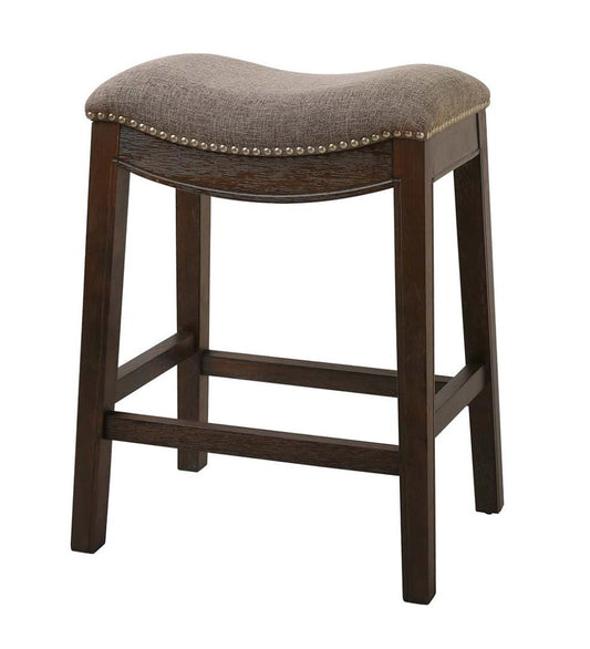 Plow & Hearth Kitchen & Bar Stools Indoor Living Farmhouse Saddle Seat Bar And Counter Stools