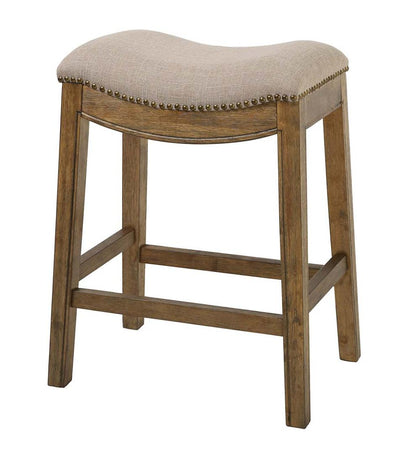 Plow & Hearth Kitchen & Bar Stools Indoor Living Farmhouse Saddle Seat Bar And Counter Stools
