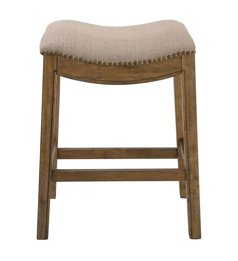 Plow & Hearth Kitchen & Bar Stools Indoor Living Farmhouse Saddle Seat Bar And Counter Stools