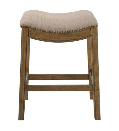 Plow & Hearth Kitchen & Bar Stools Indoor Living Farmhouse Saddle Seat Bar And Counter Stools