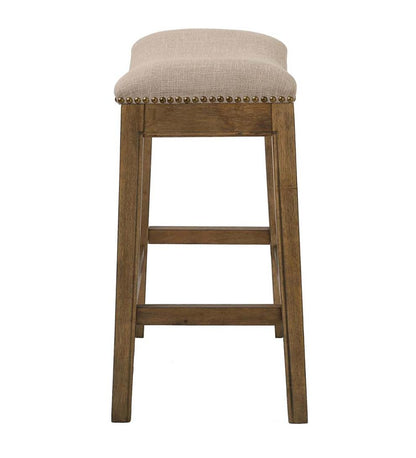 Plow & Hearth Kitchen & Bar Stools Indoor Living Farmhouse Saddle Seat Bar And Counter Stools