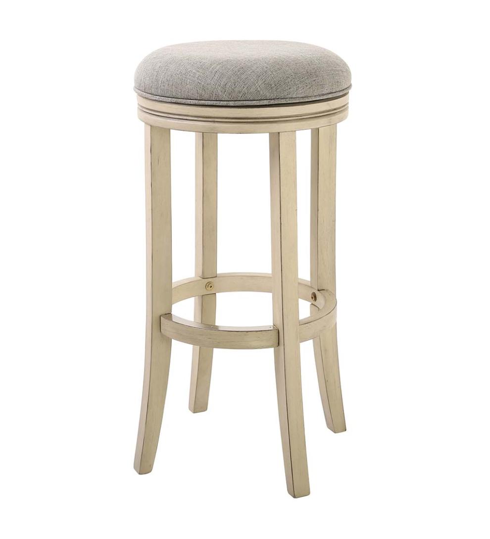 Plow & Hearth Kitchen & Bar Stools Indoor Living Victoria Swivel Seat Bar And Counter Stools