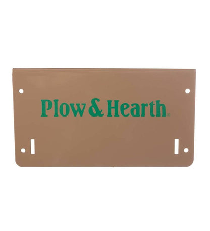 Plow & Hearth Log Carriers & Log Carts Fireplace & Hearth Rolling Wood Caddy, Heavy-Duty Steel With Large Wheels