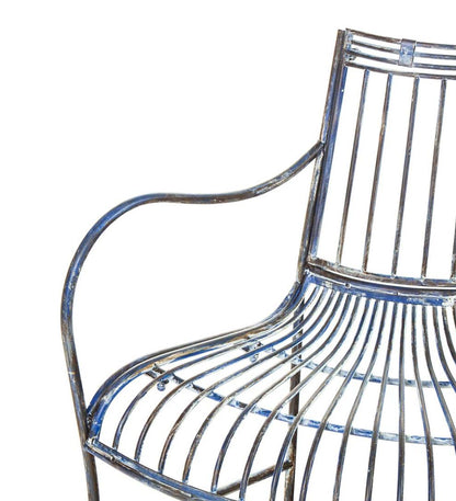 Plow & Hearth Metal Furniture Outdoor Living Metal Curved Wrap-Around Tree Bench