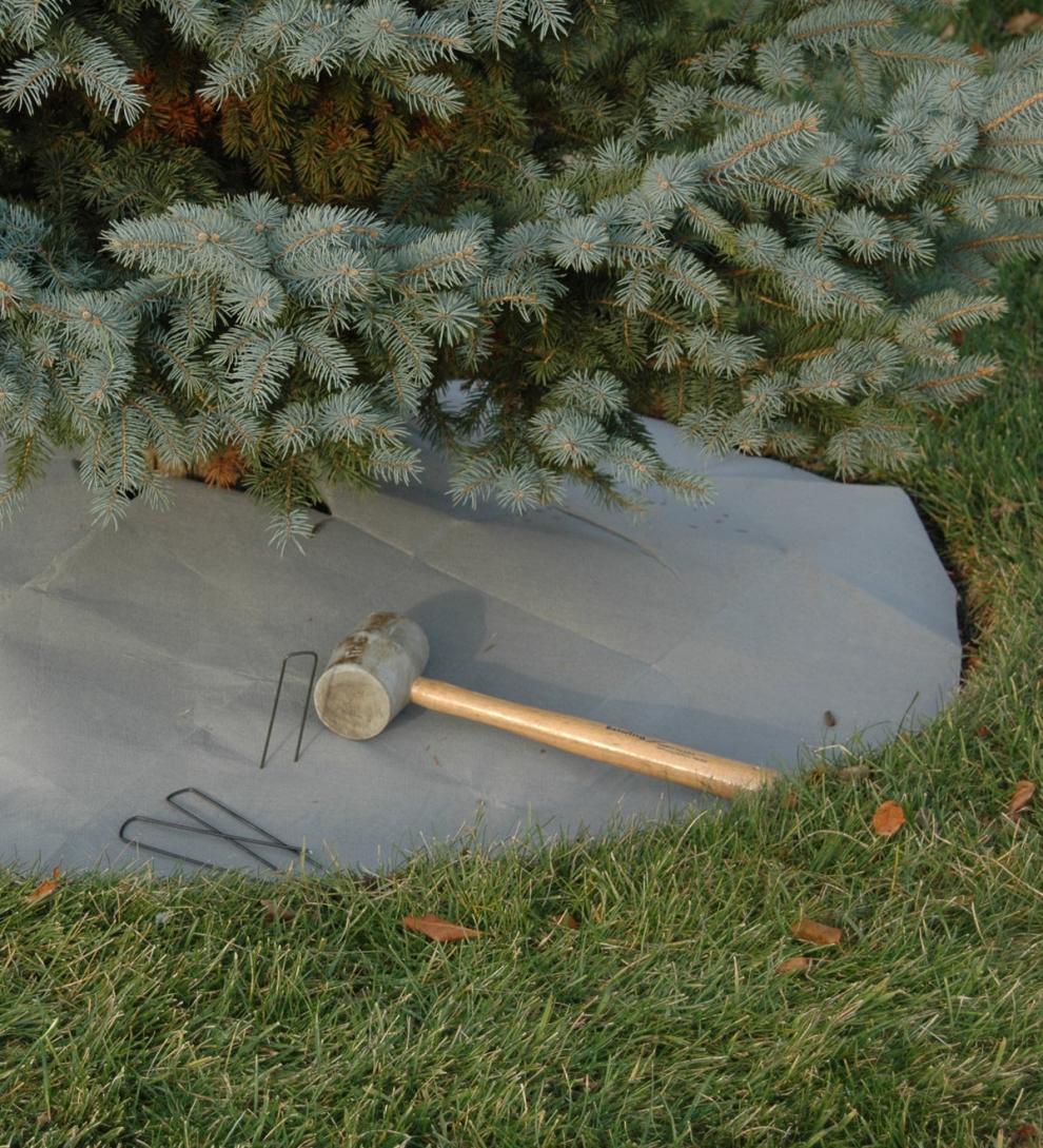 Plow & Hearth Mockrocks® Yard & Garden Mock Rock Block Edging Kit - Gray