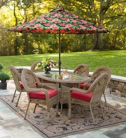 Plow & Hearth Outdoor Dining Outdoor Living Prospect Hill Oval Dining Table And Chairs