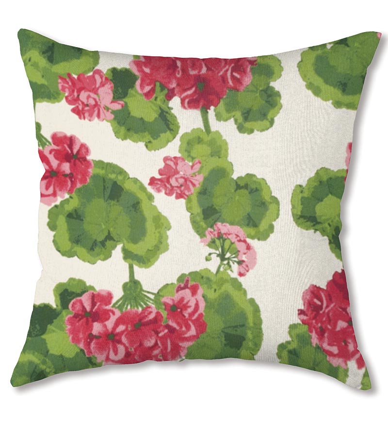 Plow & Hearth Outdoor Furniture Cushions Outdoor Living Polyester Classic Throw Pillows