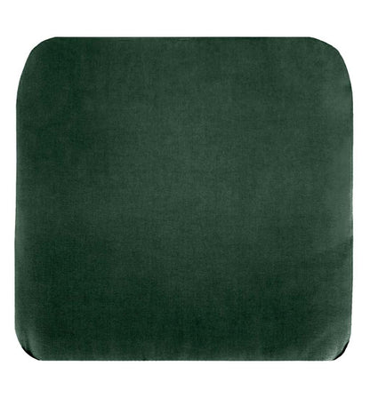 Plow & Hearth Outdoor Furniture Cushions Outdoor Living Replacement Cushion For Prospect Hill Furniture Ottoman - Forest Green