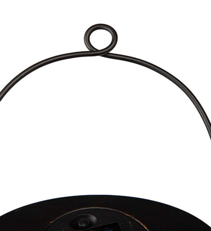 Plow & Hearth Outdoor Lamps & Lighting Outdoor Living Cardinal And Spruce Solar Glass Lantern