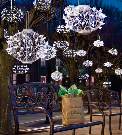 Plow & Hearth Outdoor Lamps & Lighting Outdoor Living Green Solar Star Lanterns