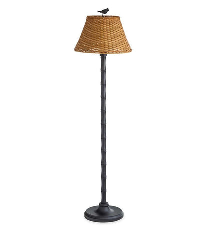 Plow & Hearth Outdoor Lamps & Lighting Outdoor Living Waterproof Outdoor Wicker Lamp