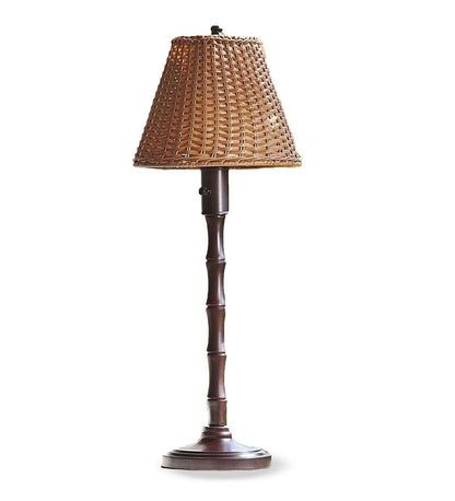 Plow & Hearth Outdoor Lamps & Lighting Outdoor Living Waterproof Outdoor Wicker Lamp