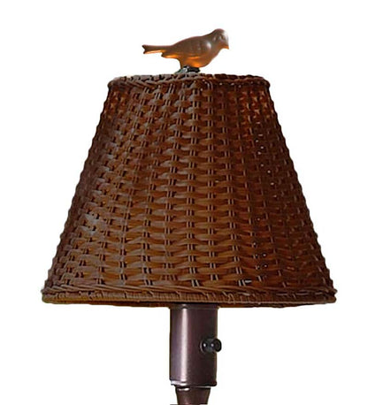 Plow & Hearth Outdoor Lamps & Lighting Outdoor Living Waterproof Outdoor Wicker Lamp