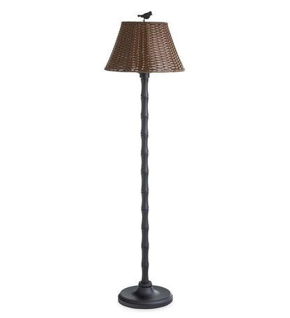Plow & Hearth Outdoor Lamps & Lighting Outdoor Living Waterproof Outdoor Wicker Lamp