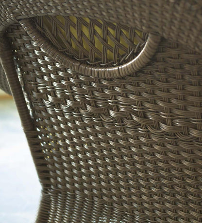 Plow & Hearth Outdoor Wicker Outdoor Living Prospect Hill Wicker Settee Set