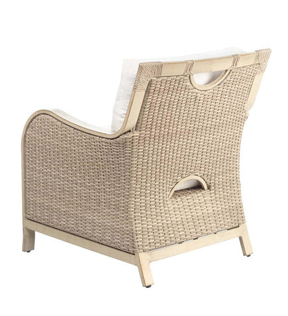 Plow & Hearth Outdoor Wicker Outdoor Living Urbanna Premium Wicker Collection In Driftwood With Luxury Cushions