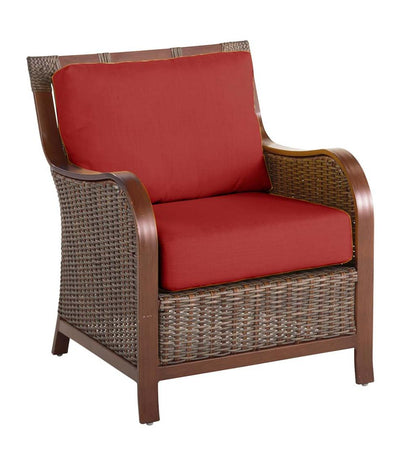 Plow & Hearth Outdoor Wicker Outdoor Living Urbanna Premium Wicker Collection With Luxury Cushions